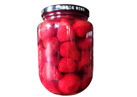 510g草莓罐头